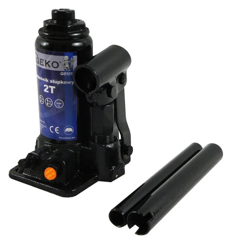 Geko hidraulikus palackemelő, 2T, 148-278mm Pénzvisszafizetés